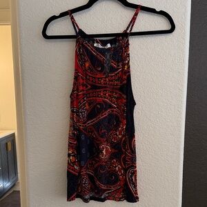 VENUS Vibrant Red and Black Camisole​